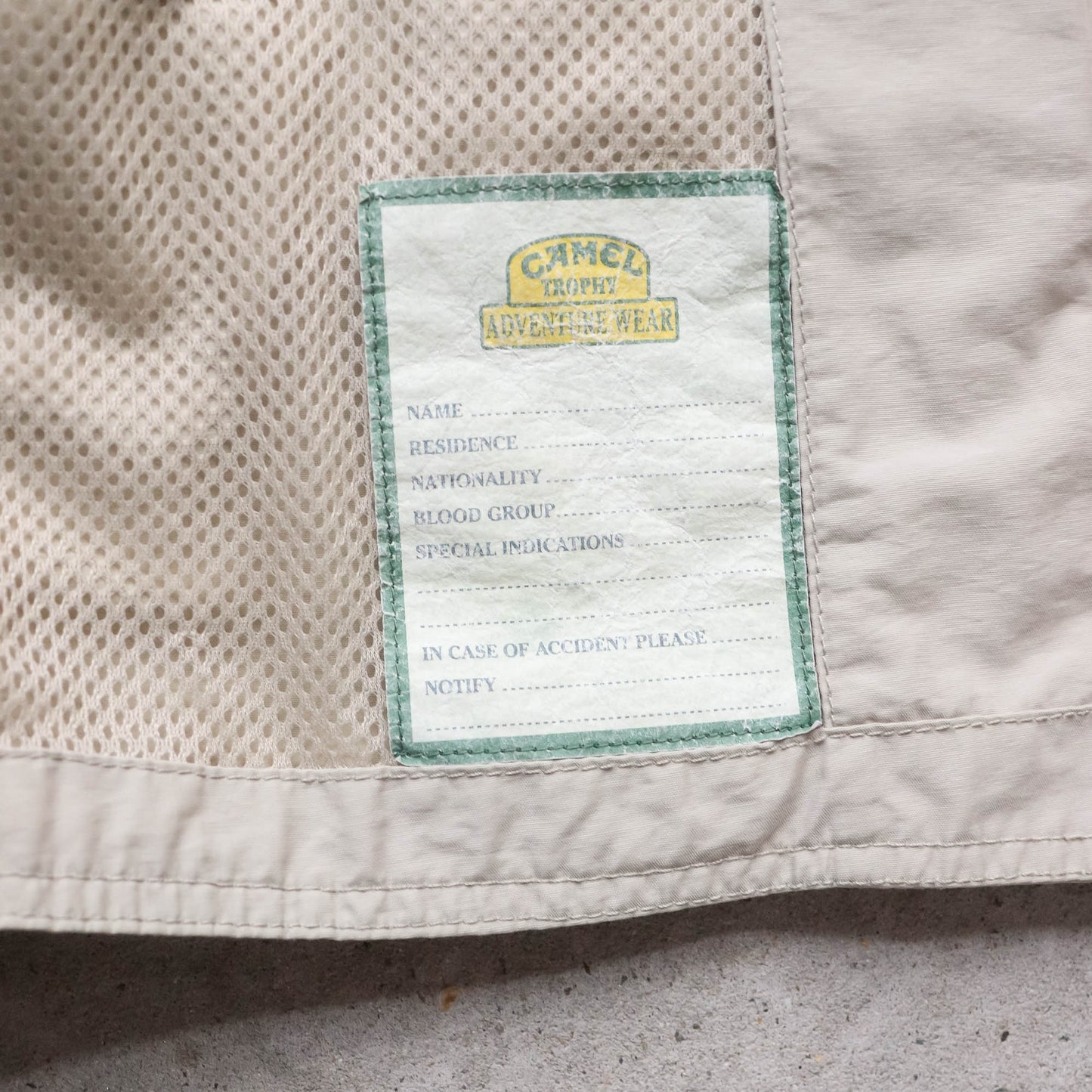 Camel Trophy Adventure Wear Utility Vest - 90s (L)