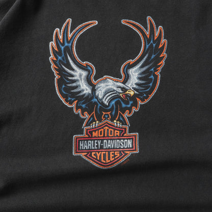 Vintage 90s Harley Davidson Eagle Tee - XL