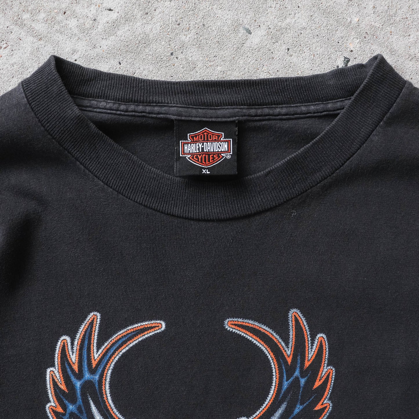 Vintage 90s Harley Davidson Eagle Tee - XL
