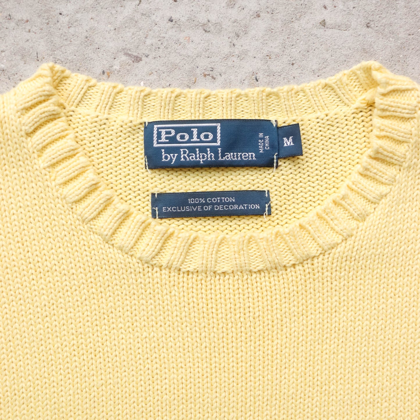 Polo Ralph Lauren Heavy Knit Sweater - 90s (M)
