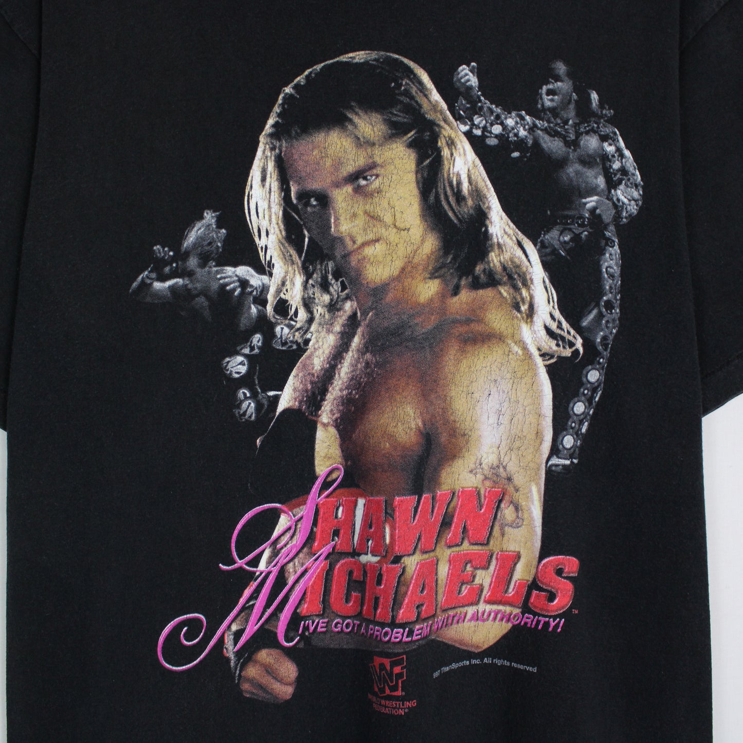 Vintage 1997 Shawn Michaels WWF Tee - L