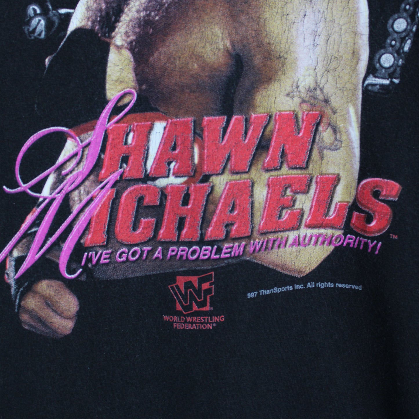 Vintage 1997 Shawn Michaels WWF Tee - L