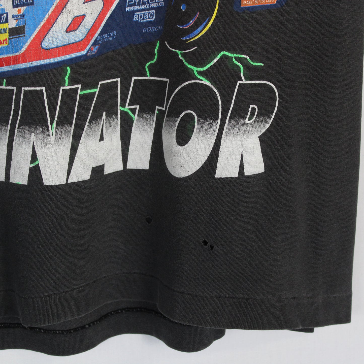 Vintage 1992 Mark Martin Terminator NASCAR Tee - L