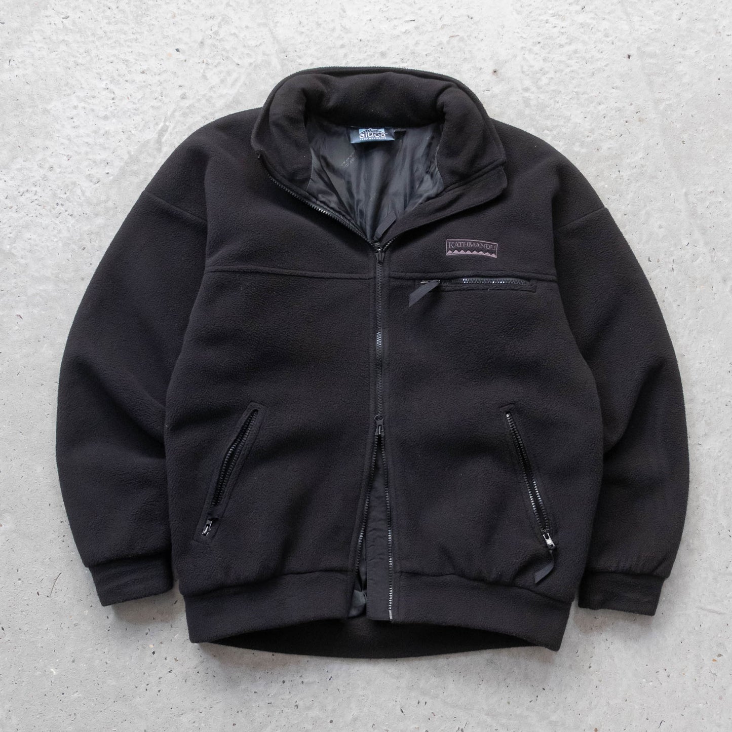 Kathmandu Altica Quilted Fleece Jacket - 90s (M)
