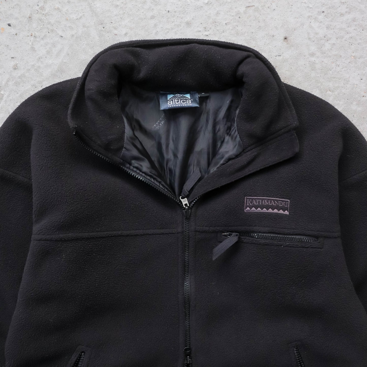 Kathmandu Altica Quilted Fleece Jacket - 90s (M)