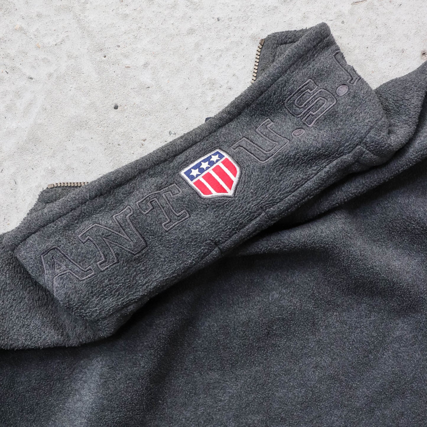 Gant USA 1/4 Zip Fleece Pullover - 90s (L)