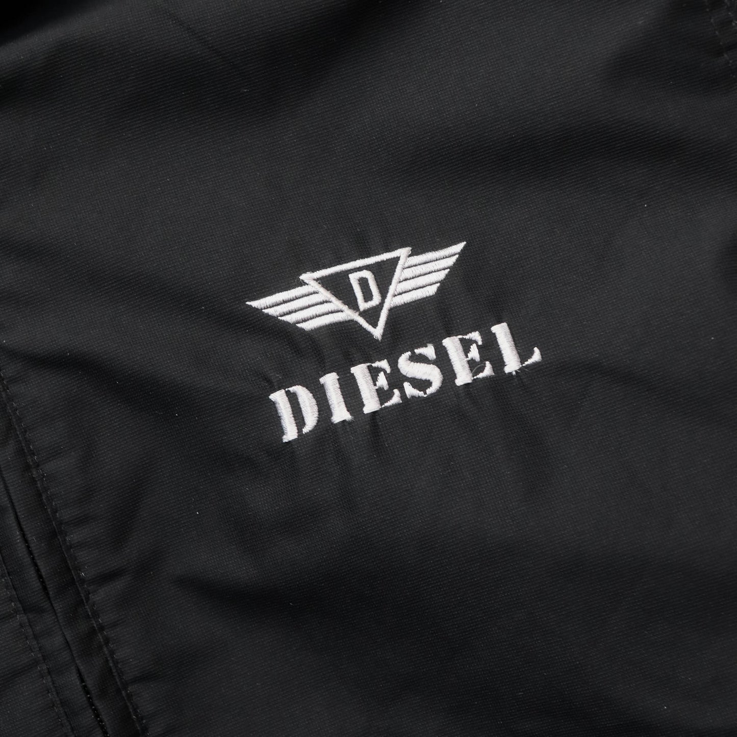 Diesel Reversible Hooded Fleece Jacket - 2000s (L)