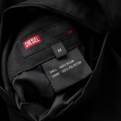 Diesel Reversible Hooded Fleece Jacket - 2000s (L)