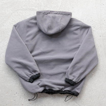 Diesel Reversible Hooded Fleece Jacket - 2000s (L)