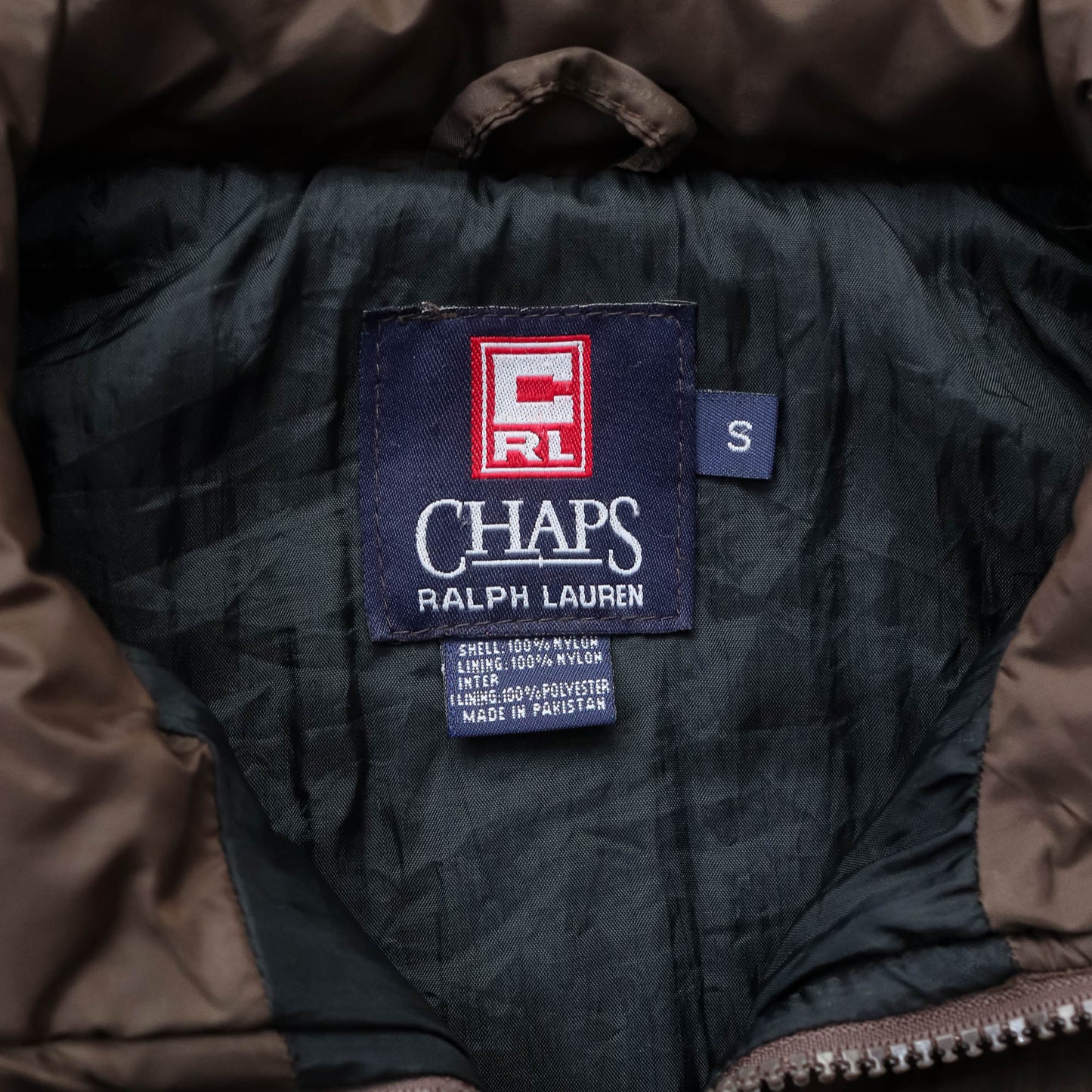 Chaps Ralph Lauren Puffer Vest - 90s (S)
