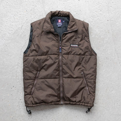 Chaps Ralph Lauren Puffer Vest - 90s (S)