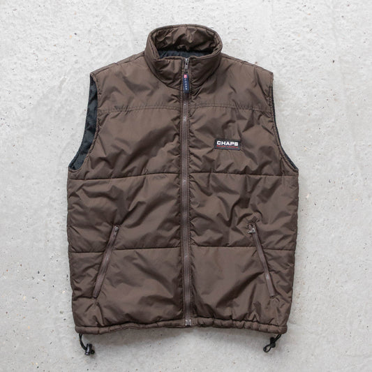 Chaps Ralph Lauren Puffer Vest - 90s (S)