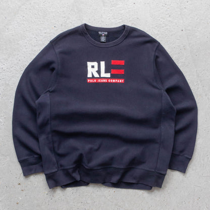 Polo Jeans Ralph Lauren Embroidered Sweatshirt - 90s (XL)