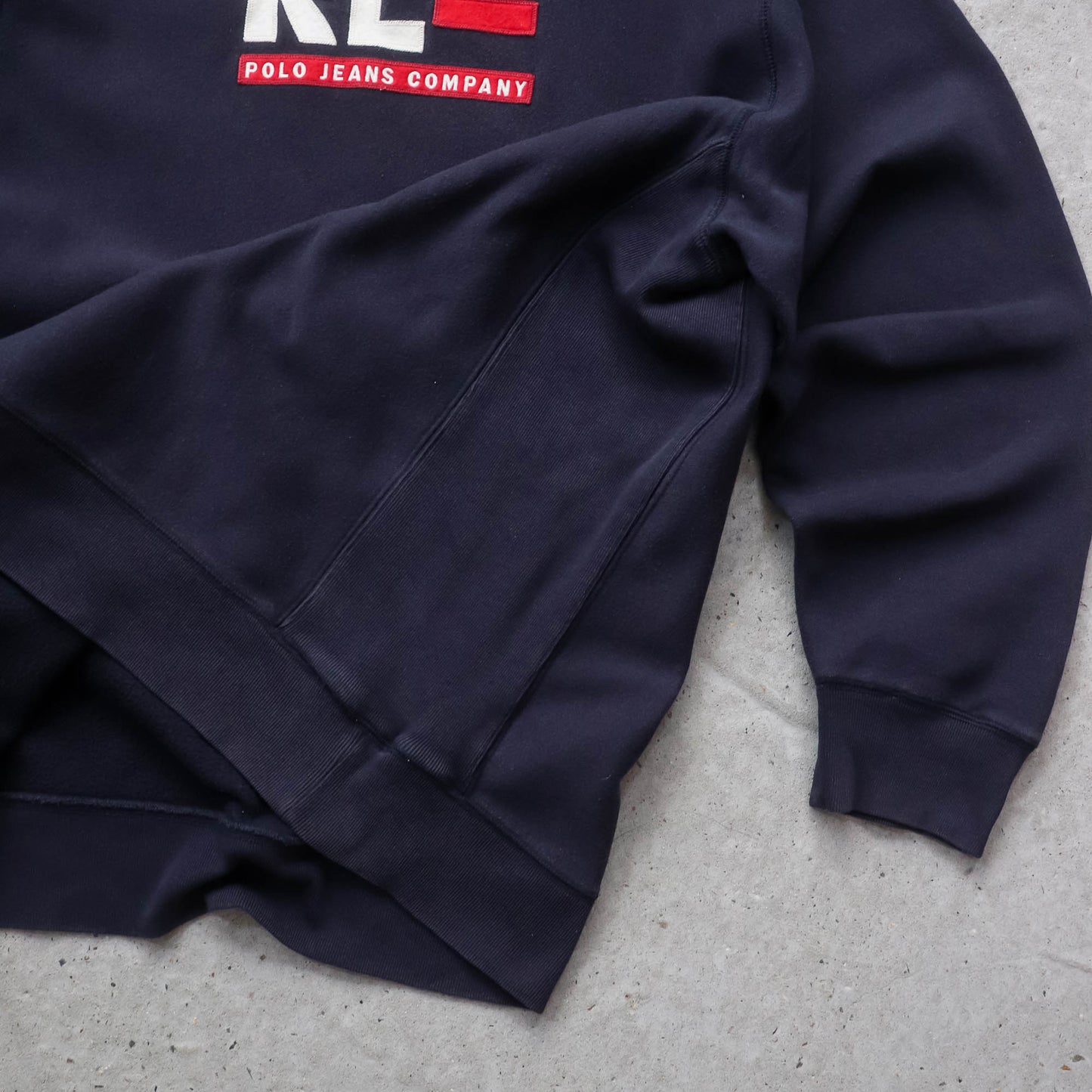 Polo Jeans Ralph Lauren Embroidered Sweatshirt - 90s (XL)