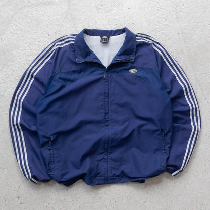 Adidas 3-Stripe Mesh Panelled Windbreaker Jacket - 2000s (XXL)