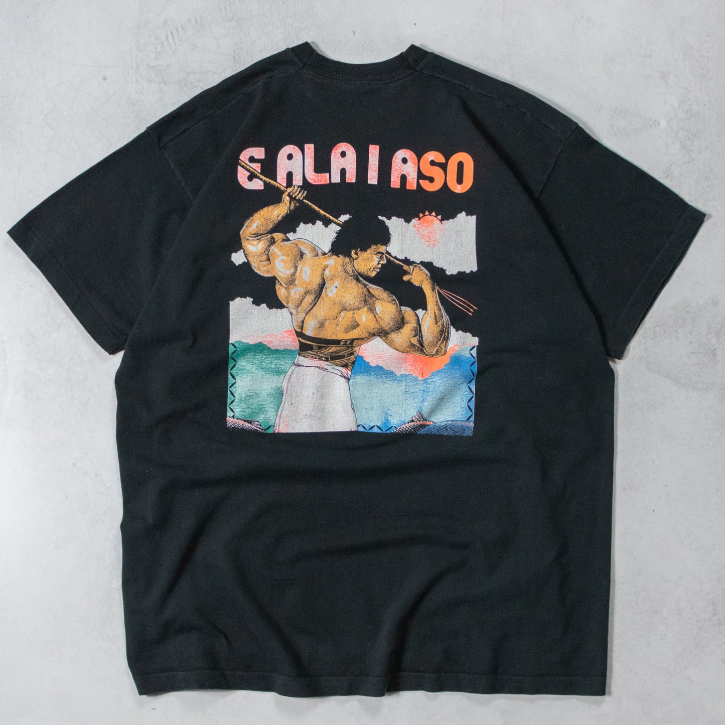 Vintage 90s Samoan Power Tee - XXL