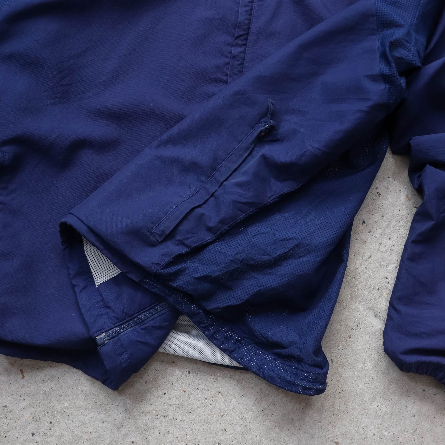 Adidas 3-Stripe Mesh Panelled Windbreaker Jacket - 2000s (XXL)
