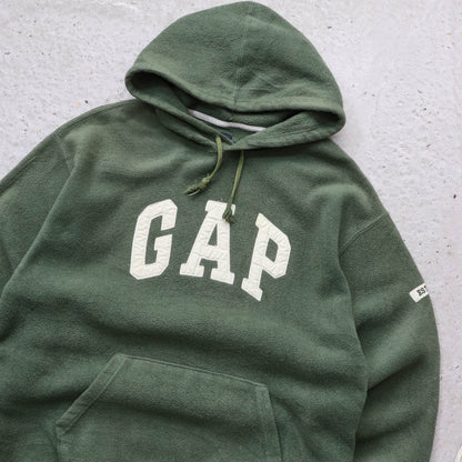 GAP Spellout Fleece Hoodie - 90s (L)