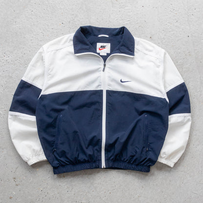 Nike Mini Swoosh Two-Tone Windbreaker Jacket - 90s (L)