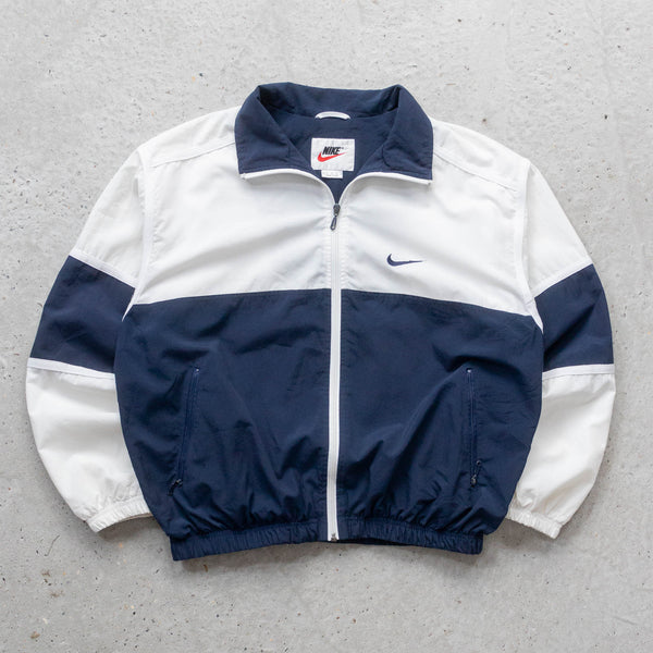 Nike Mini Swoosh Two-Tone Windbreaker Jacket - 90s (L)