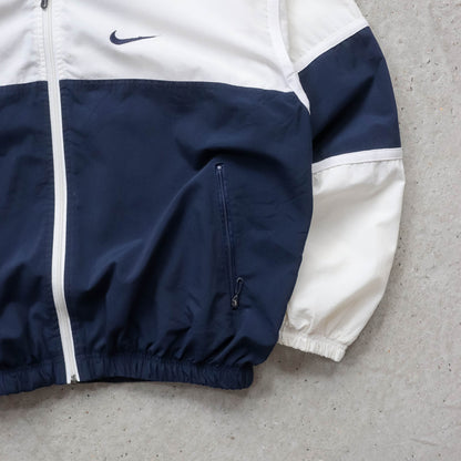 Nike Mini Swoosh Two-Tone Windbreaker Jacket - 90s (L)