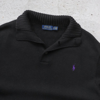Polo Ralph Lauren Henley Knit Sweater - 2000s (XL)