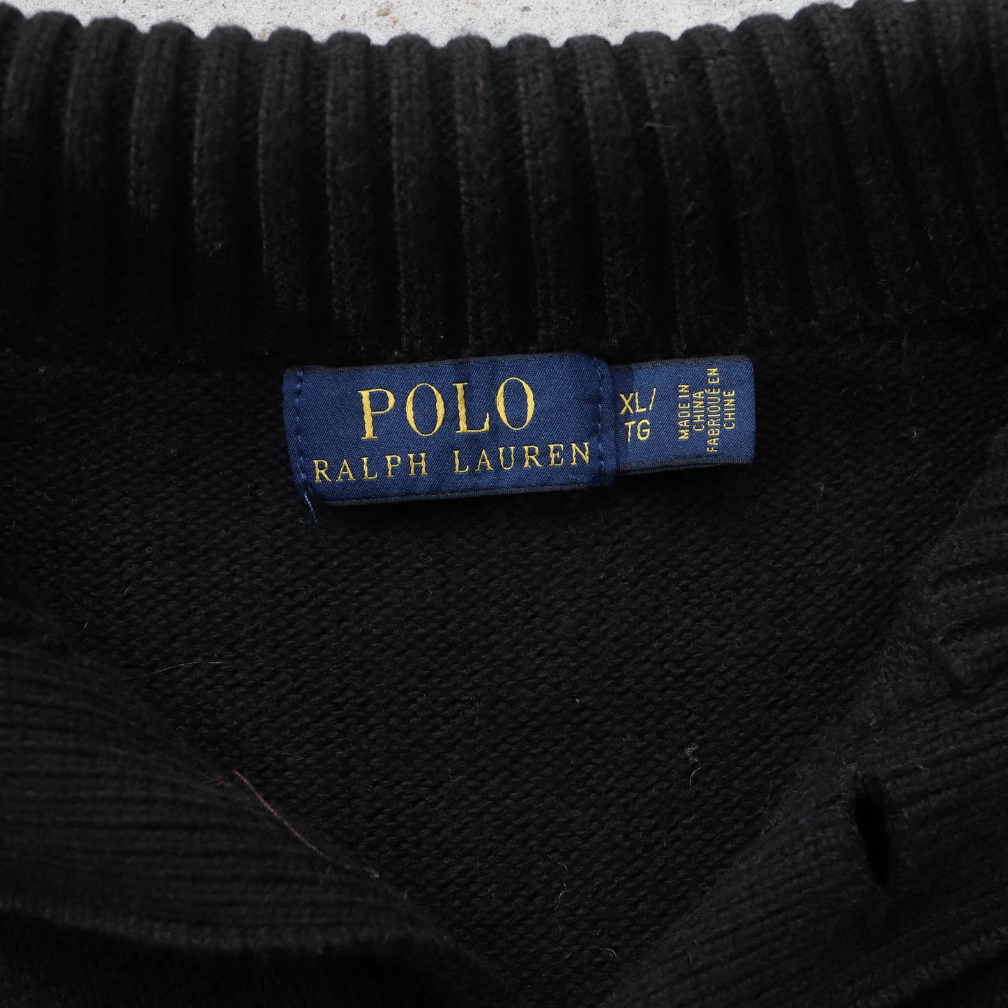 Polo Ralph Lauren Henley Knit Sweater - 2000s (XL)