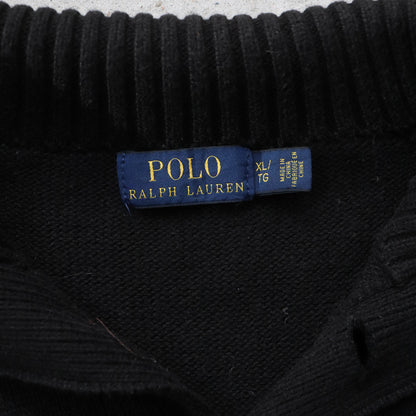 Polo Ralph Lauren Henley Knit Sweater - 2000s (XL)
