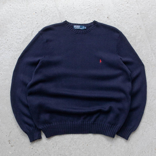 Polo Ralph Lauren Heavy Knit Sweater - 90s (XL)