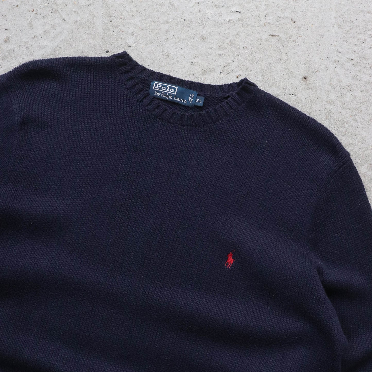 Polo Ralph Lauren Heavy Knit Sweater - 90s (XL)