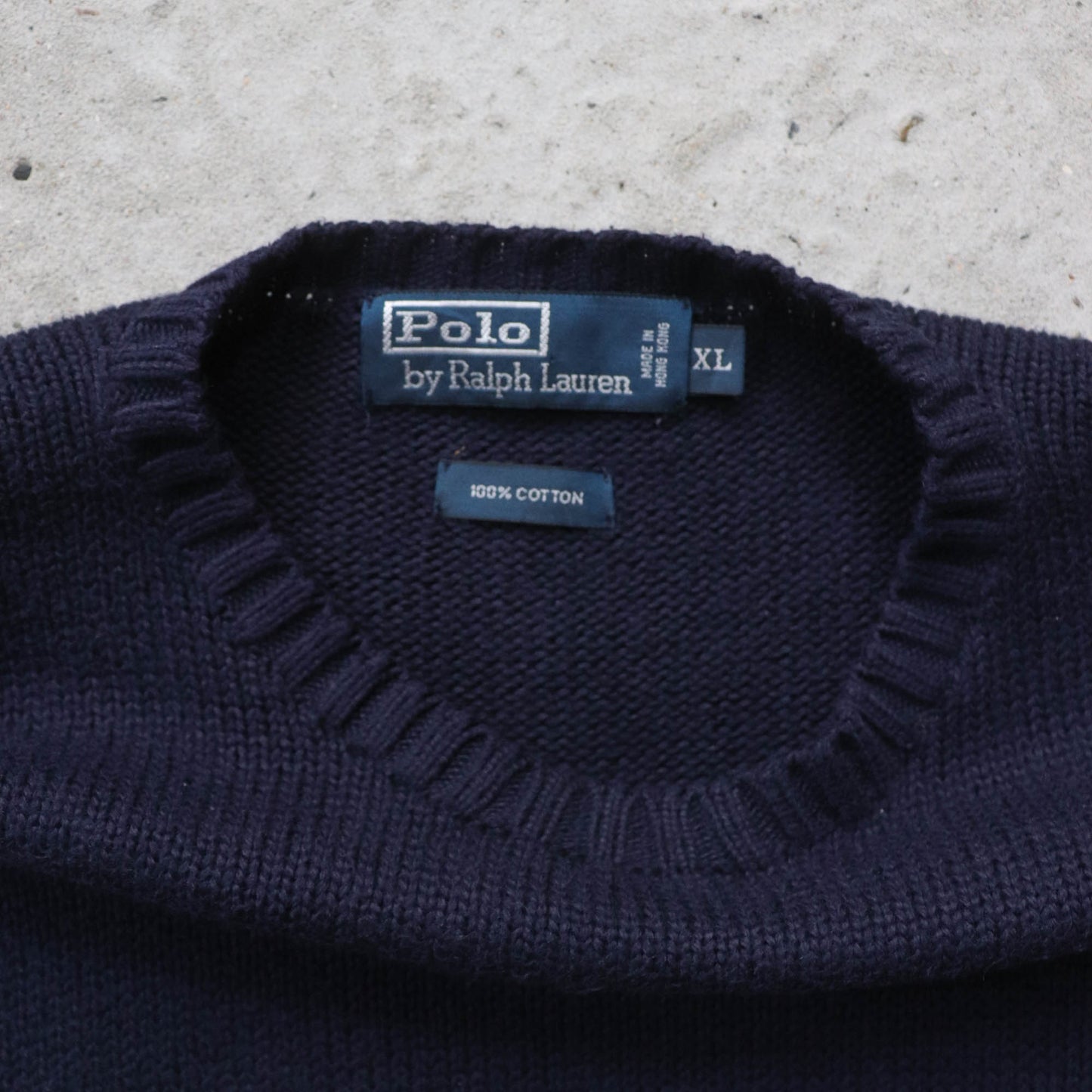Polo Ralph Lauren Heavy Knit Sweater - 90s (XL)