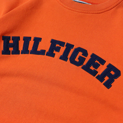 Vintage 90s Tommy Hilfiger Spellout Sweatshirt - M