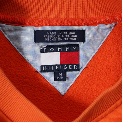 Vintage 90s Tommy Hilfiger Spellout Sweatshirt - M