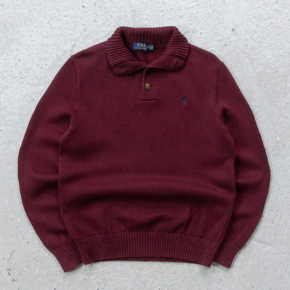 Polo Ralph Lauren Henley Knit Sweater - 2000s (S)