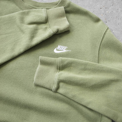 Vintage 2000s Nike Swoosh Embroidered Sweatshirt - M