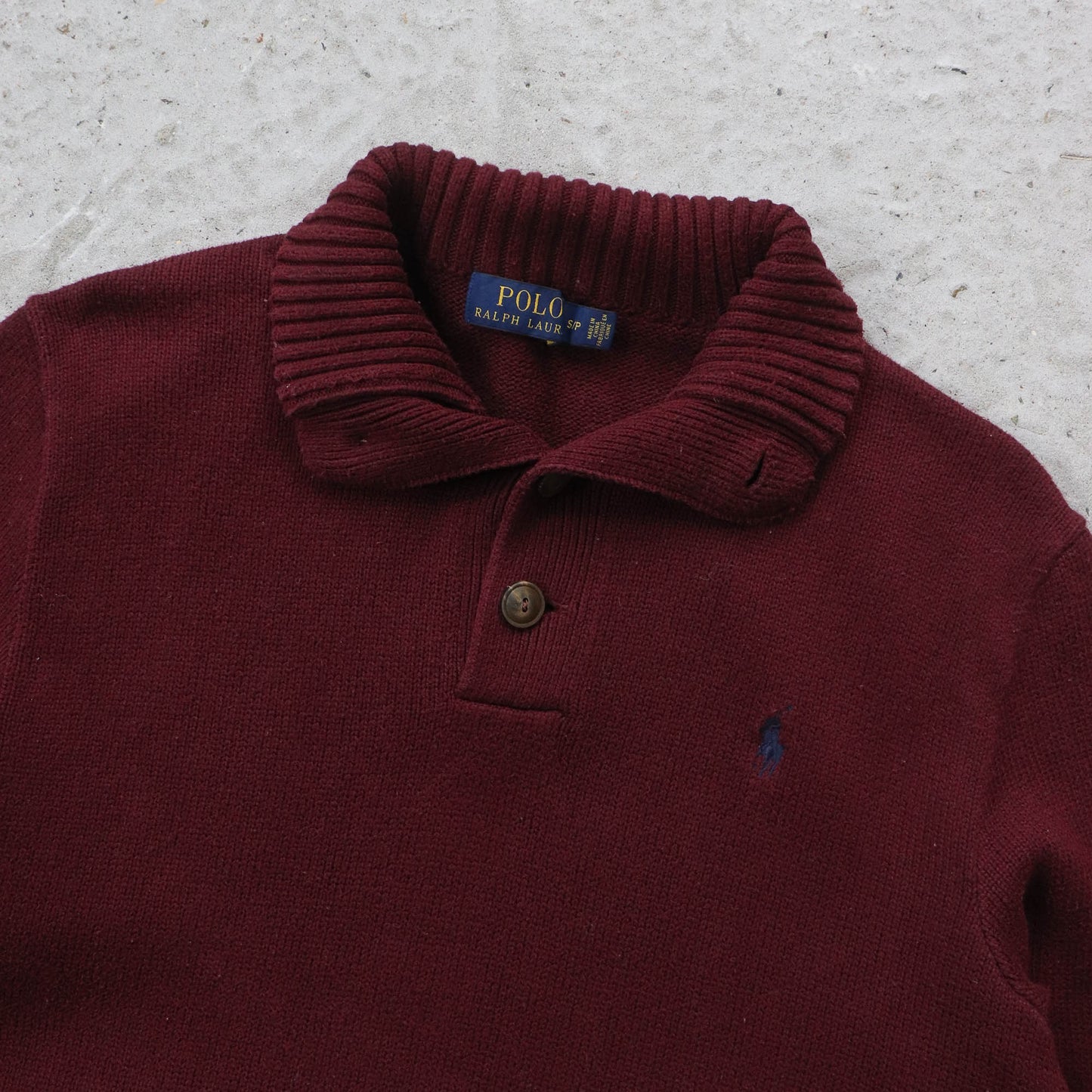 Polo Ralph Lauren Henley Knit Sweater - 2000s (S)
