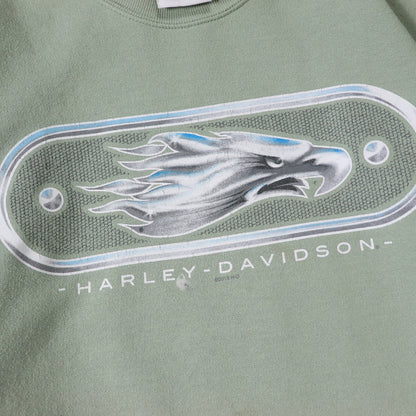 Vintage Harley Davidson Chrome Eagle Sweatshirt - M
