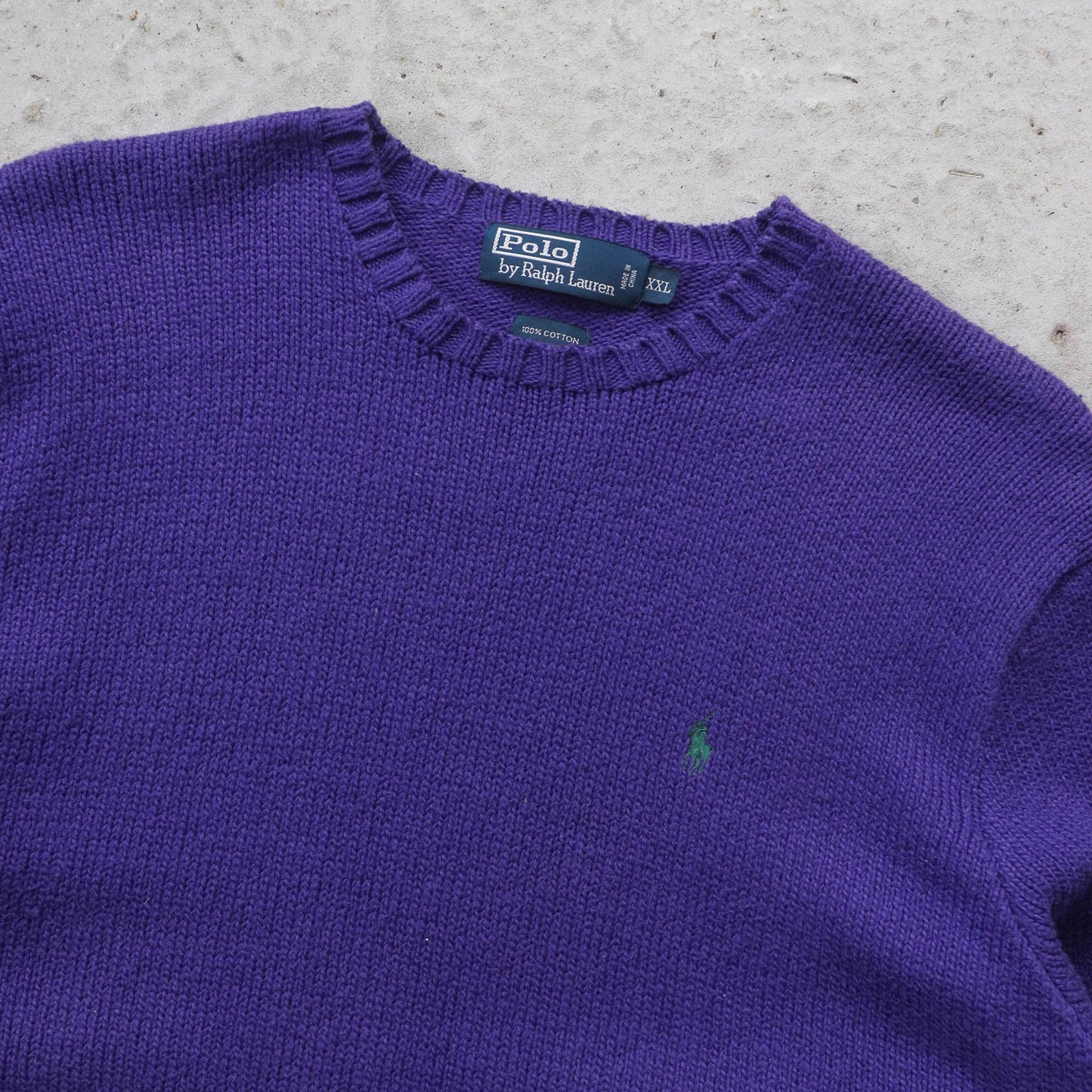 Polo Ralph Lauren Heavy Knit Sweater - 2000s (XL)