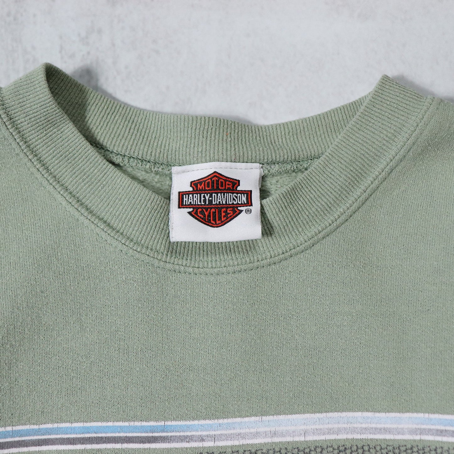 Vintage Harley Davidson Chrome Eagle Sweatshirt - M