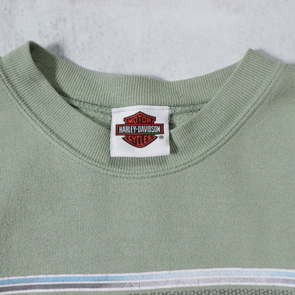 Vintage Harley Davidson Chrome Eagle Sweatshirt - M