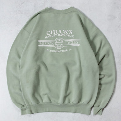 Vintage Harley Davidson Chrome Eagle Sweatshirt - M