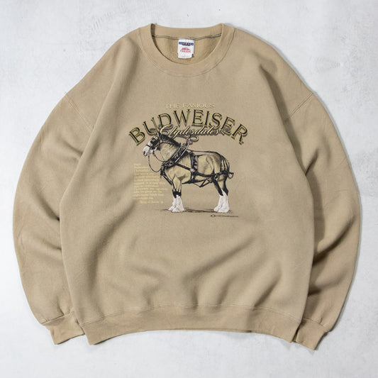 Vintage 2000 Budweiser Clydesdales Sweatshirt - XL