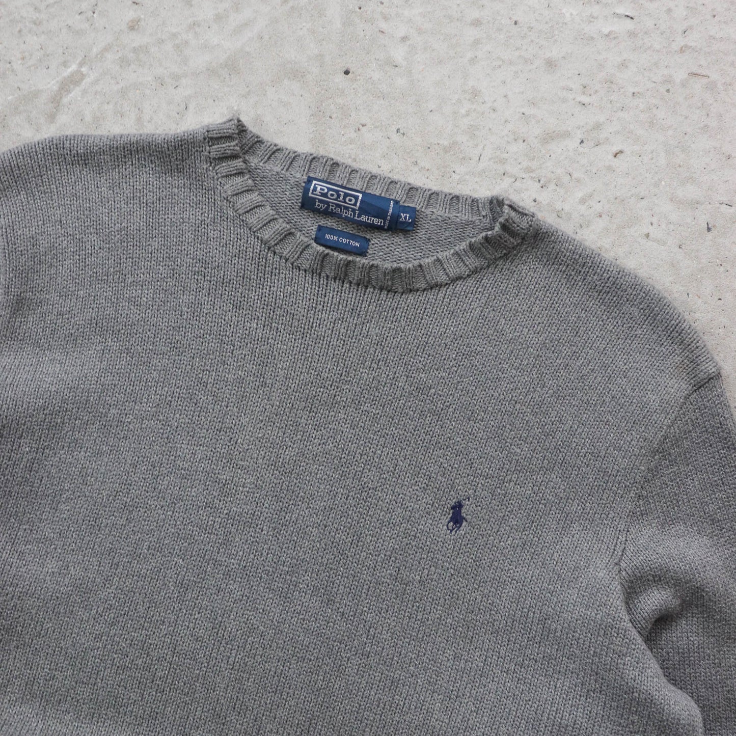 Polo Ralph Lauren Heavy Knit Sweater - 90s (XL)