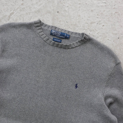 Polo Ralph Lauren Heavy Knit Sweater - 90s (XL)