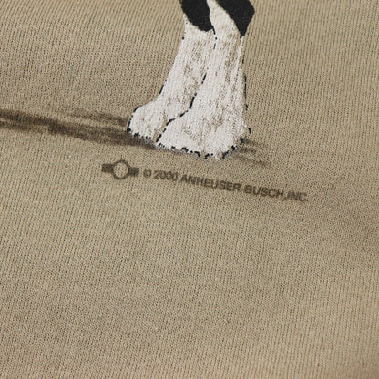 Vintage 2000 Budweiser Clydesdales Sweatshirt - XL