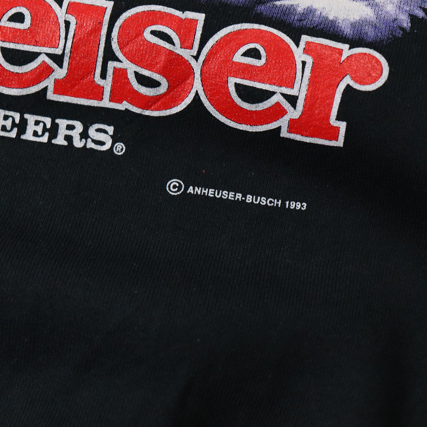 Vintage 1993 Budweiser King of Beers Sweatshirt - XL