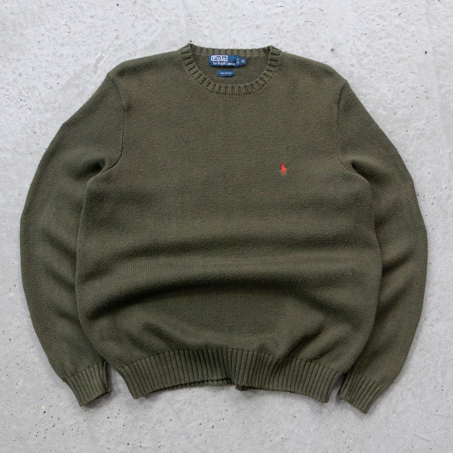 Polo Ralph Lauren Heavy Knit Sweater - 90s (L)