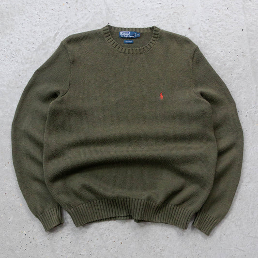 Polo Ralph Lauren Heavy Knit Sweater - 90s (L)