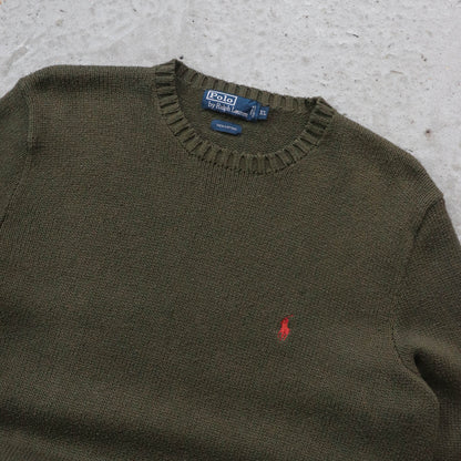 Polo Ralph Lauren Heavy Knit Sweater - 90s (L)
