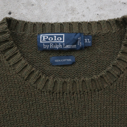 Polo Ralph Lauren Heavy Knit Sweater - 90s (L)
